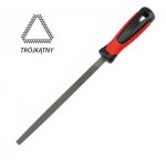 Lime triangulaire dedra 200 mm - acier t12, manche bi - matière Lime triangulaire dedra 200 mm - acier t12, manche bi - matière
