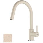 Franke - lina - mitigeur d'�vier fc 6051. 085 avec douchette extractible, sable tachet�e 115. 0626. 083 ...