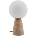 Lindby - lampe  poser 'kirstan' en pierre pour salon & salle  manger