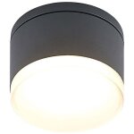 Lindby ? plafonnier ext�rieur led mathea en aluminium ? diffuseur blanc ? norme ip54 ? lumi�re blanche ...