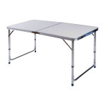 Linder exclusiv gmbh - linder exclusiv table de camping picnic mc330872 120x60x54 / 70 cm
