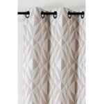 Linder - rideau motif g�om�trique kaleo - 140x260cm - rose