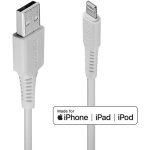 Cble usb usb 2. 0 usb - a mle, connecteur lightning 3. 00 m blanc 31328 s216512 - lindy