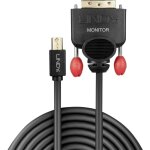 Cble adaptateur lindy mini - display / dvi fiche mle mini displayport, fiche mle dvi - d 18 + 1 ples ...