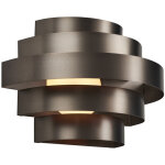 Lines - led applique murale - 1 lumière - h 25 cm - gunmetal - moderne - éclairage intérieur - salon ... Lines - led applique murale - 1 lumière - h 25 cm - gunmetal - moderne - éclairage intérieur - salon ...