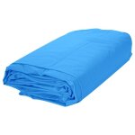 Liner piscine ronde bleu 350x90cm 0, 4mm chevauchement couverture intérieure Liner piscine ronde bleu 350x90cm 0, 4mm chevauchement couverture intérieure