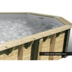 Ubbink - liner seul gris pour piscine bois océa ø 5, 10 x 1, 20 m Ubbink - liner seul gris pour piscine bois océa ø 5, 10 x 1, 20 m