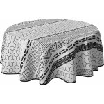 Le linge de jules - nappe anti - taches graphic - ronde 160 cm