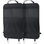 Linghhang - 2 - set organisateur de voiture - protecteurs de sige de voiture - kick mats - pour sige ...
