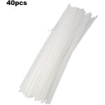 Linghhang - 40 pi�ces baguette de soudage en plastique pp baguette de soudage pour pistolet � souder ...