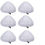 Linghhang - 6 pi�ces adaptables shark vapeur mop set en tissu shark microfibre mop head accessoires h20 ...