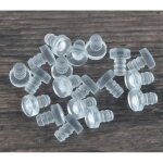 Linghhang - 8. 5mm 20x amortisseur de porte bute silicone transparent butoir meuble placard cuisine