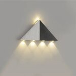 Linghhang - applique murale led 5w interieur triangle lampe design original moderne eclairage décoratif ... Linghhang - applique murale led 5w interieur triangle lampe design original moderne eclairage décoratif ...