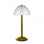 Linghhang - lampe de bureau led sans fil  intensit variable avec batterie, 3 couleurs de lumire, lampe ...