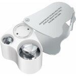 Linghhang - loupe de bijoutier 30x60, loupe d'horloger �clair�e par led, pierres pr�cieuses bijoux pierres ...