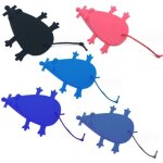 Linghhang - universel silicone souris porte bouchon, cale porte doigt protecteur (lot de 5, couleurs ...