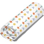 Linnea - drap housse caraibes en coton 90x190 cm