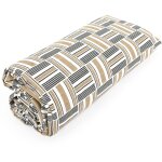 Linnea - drap housse imprim� coton diego bonnet de 30 cm 90x190 cm
