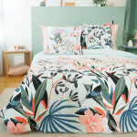 Linnea - parure de lit satin de coton paya 240x220 cm