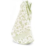 Serviette invit� vintage floral 33x33 cm