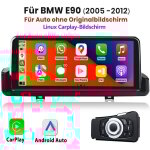 Linux carplay pour bmw e90 e91 e92 2005 - 2012 sans autoradio syst�me android auto - mic 12cam