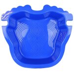 Pédiluve avec fond antidérapant et accroche échelle pour piscine hors sol - bleu linxor Pédiluve avec fond antidérapant et accroche échelle pour piscine hors sol - bleu linxor