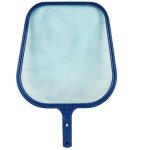 Tête d'épuisette de surface pour piscine adaptable sur manche standard ou télescopique - bleu linxor Tête d'épuisette de surface pour piscine adaptable sur manche standard ou télescopique - bleu linxor