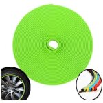 Liseret 3d autocollant pour 4 jantes - 8m - vert