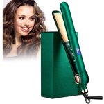 Lisseur cheveux fer � lisser professionnel ionique eclat protect anti - frisottis ecran lcd temp�rature ...