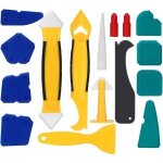 Lisseur de coulis en silicone, outils de calfeutrage, 16 pi�ces, kit d'outils de scellage, grattoir de ...