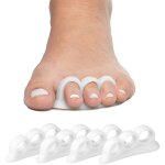 Lisseur d'orteils en marteau et orth�ses, attelle en gel souple, r�duit la douleur au pied et pr�vient ...