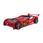 Vipack - lit 90x200 le mans sommier inclus car beds - rouge Vipack - lit 90x200 le mans sommier inclus car beds - rouge