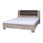 Lit adulte design romi 180x200 cm coloris dab canyon. ideal pour votre chambre  coucher