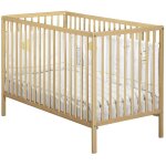 Lit b�b� tout barreaux en bois