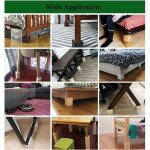 Lit de bureau riser meubles pieds de levage pieds jusqu' pour table de bureau lit, lot de 4 lvateurs ...