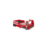 Lit camion de pompier 70x140 cm + matelas rouge - fire Lit camion de pompier 70x140 cm + matelas rouge - fire