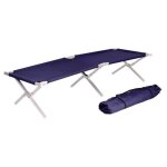Linder exclusiv - lit de camping pliant bleu Linder exclusiv - lit de camping pliant bleu