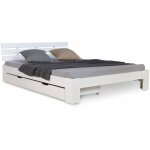 Décoshop26 - lit double 140x200 cm avec tiroir de rangement et sommier à lattes cadre en bois de pin ... Décoshop26 - lit double 140x200 cm avec tiroir de rangement et sommier à lattes cadre en bois de pin ...