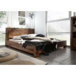 Massivmoebel24 - lit double 160x200 palissandre laqué life honey metro life 136 Massivmoebel24 - lit double 160x200 palissandre laqué life honey metro life 136