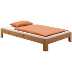Idimex - lit futon thomas, en pin massif, 100 x 200 cm, lasur� couleur campagne