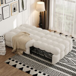 Lit gigogne 1 place - canap� - lit gigogne simple - m�ridienne simple - tissu teddy - beige