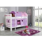 Lit superpos en bois olympe naturelle 80 x 190