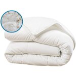 Olympe - literie couette natura 240x260 cm duvet & plumes