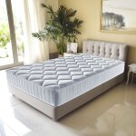 Literie julien - lot de 2 matelas 70x190 - hauteur + / - 30, 5 cm - accueil moelleux - soutien equilibre ...