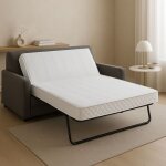 Literie julien - matelas 120x190 tr�s ferme bz 15 cm - 5 zones de confort - hiver contact m�moire de ...