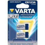 Lithium cylindrical cr123a blister 2 pile photo cr - 123a lithium 1430 mah 3 v 2 pc(s) y194513 - varta ...
