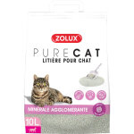 Litière agglomérante parfum floral purecat 10 litres Litière agglomérante parfum floral purecat 10 litres