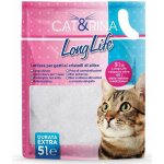 Liti�re pour chats long life en cristaux de silice inodores 5 litres