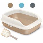 Litire en plastique pour chats et animaux domestiques avec pelle 3 tailles et couleurs au choix - liaiki ...