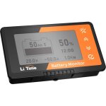 Litime - jamais utilis] moniteur de batterie avec shunt, 500a 8v - 120v pour camping - car, voiturette ...